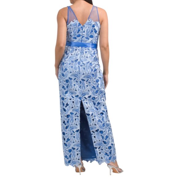 ADRIANNA PAPELL Peri Sleeveless Lace Gown - Picture 2 of 2